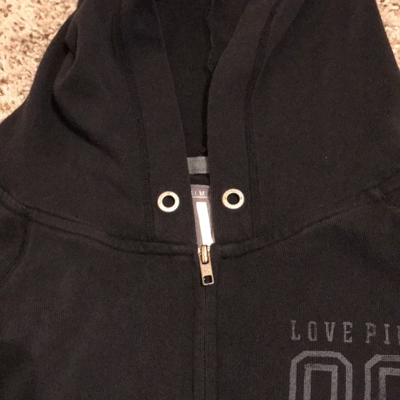 Pink - Hoodie - black and gray - size M - Picture 3 of 6